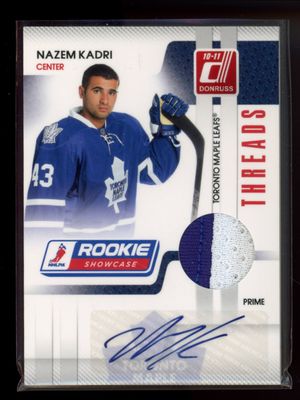 2010 Donruss #NK Rookie Showcase Threads /250