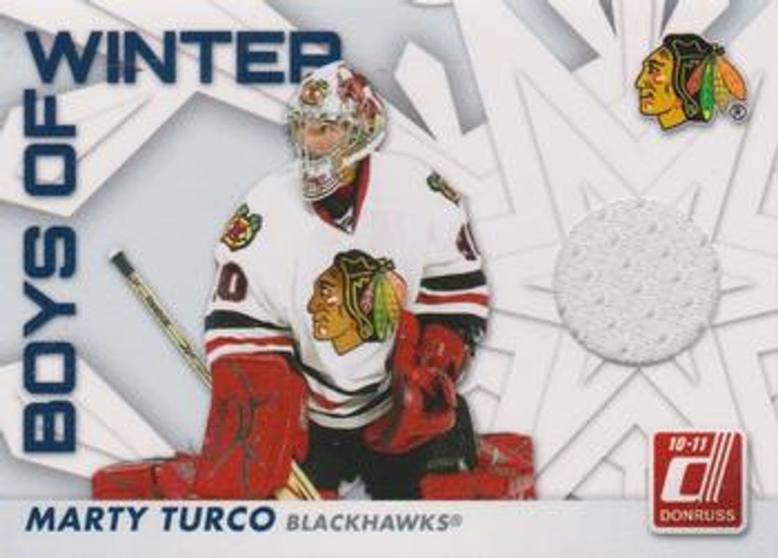 2010 Donruss #27 Boys of Winter Threads