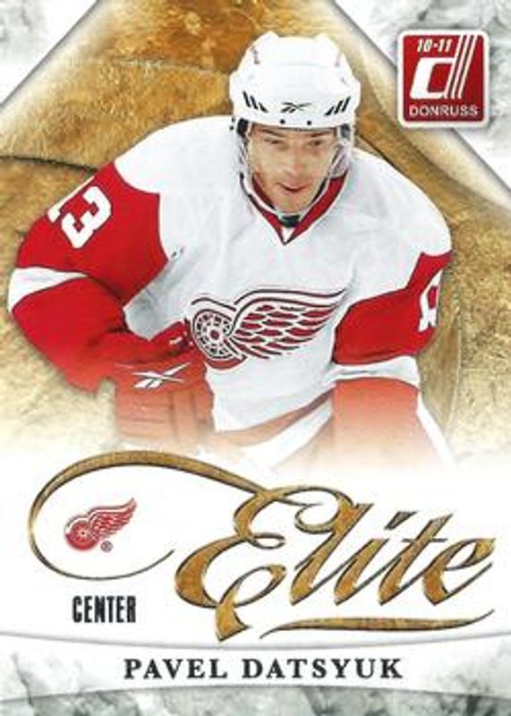 Pavel Datsyuk 2010 Donruss #15 Elite /100 RAW