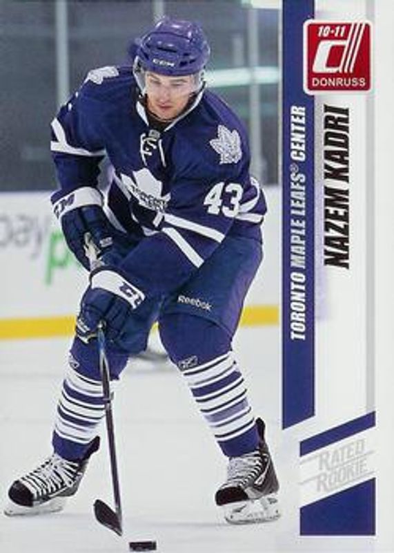 Nazem Kadri 2010 Donruss #256b Base Rookie RAW