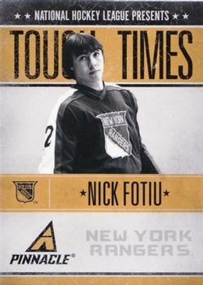2010 Pinnacle #NF Tough Times