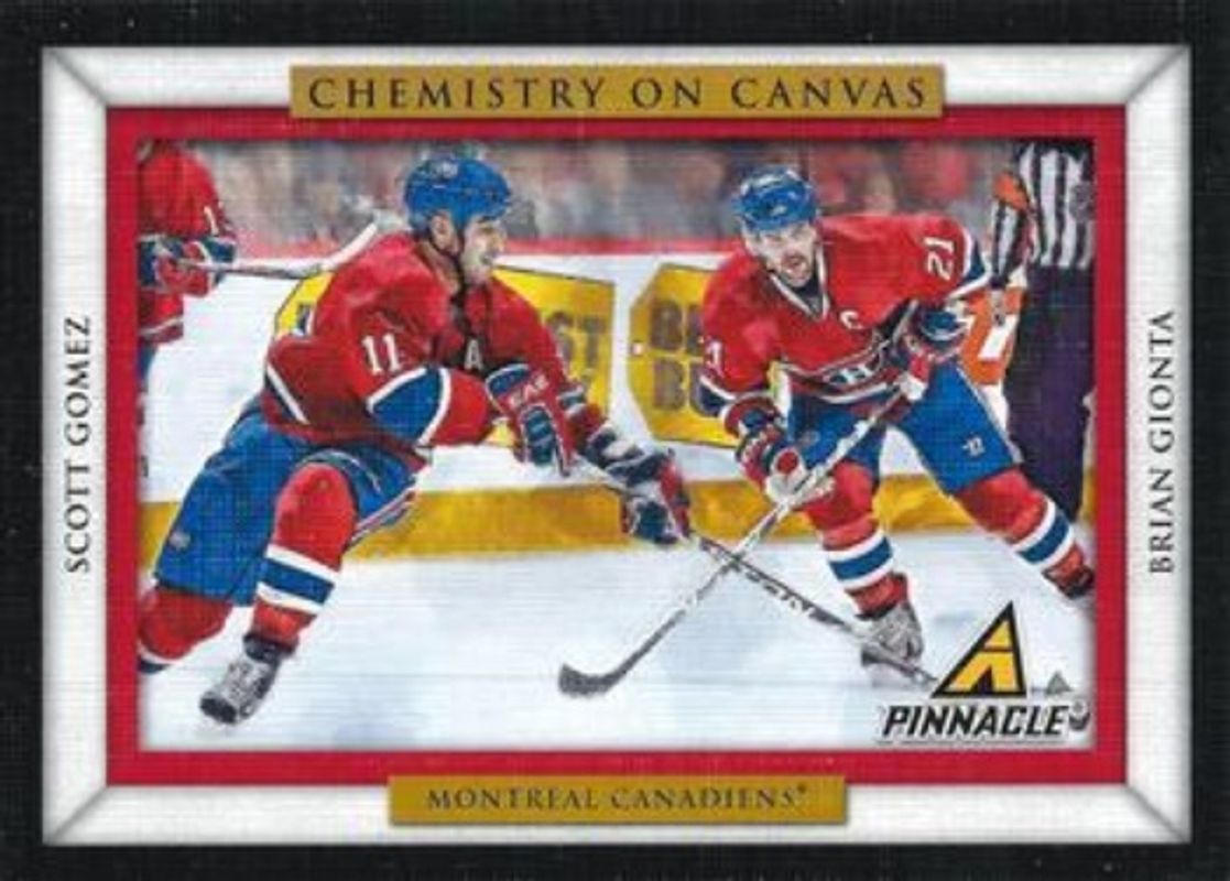 2010 Pinnacle #17 Chemistry On Canvas