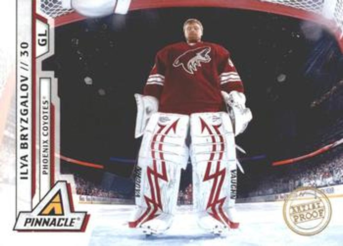 Ilya Bryzgalov 2010 Pinnacle #53 Artists Proofs RAW