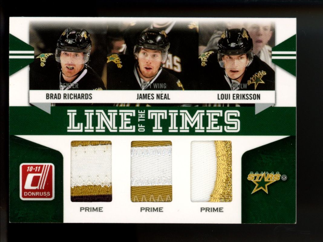 2010 Donruss #3 Line of the Times Prime /10