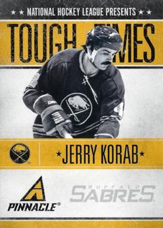 Jerry Korab 2010 Pinnacle #JK Tough Times RAW