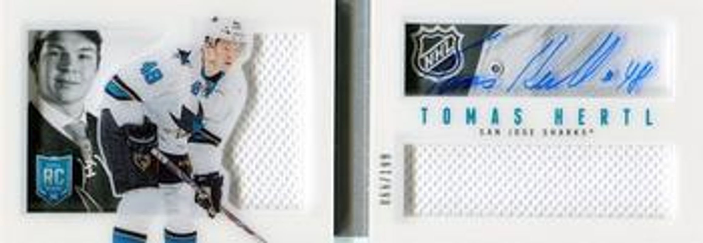 Tomas Hertl 2013 Playbook #144 Base /199 Rookie RAW