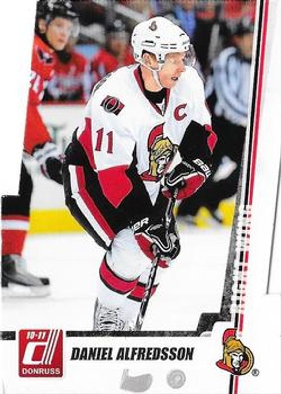 Daniel Alfredsson 2010 Donruss #21 die-cut Gems /30 RAW