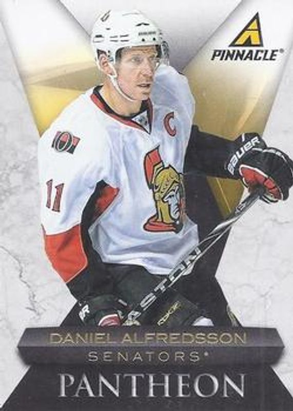 Daniel Alfredsson 2010 Pinnacle #2 Pantheon RAW