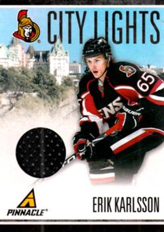 2010 Pinnacle #31 City Lights Materials /499