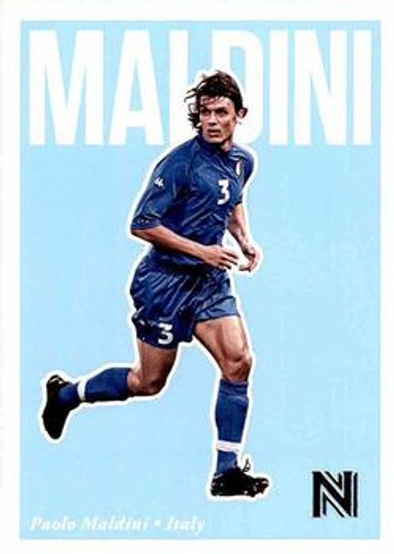 Paolo Maldini 2017 Nobility #57 Base RAW