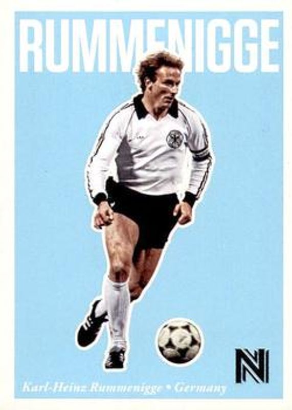 Karl-heinz Rummenigge 2017 Nobility #22 Base RAW