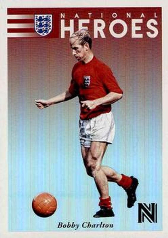 Bobby Charlton 2017 Nobility #20 National Heroes RAW