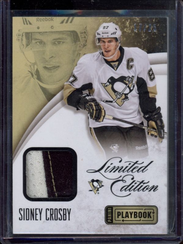 Sidney Crosby 2013 Playbook #LE-SC Limited Edition Prime /25 RAW