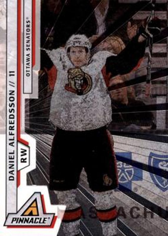 Daniel Alfredsson 2010 Pinnacle #65 Rink Collection RAW