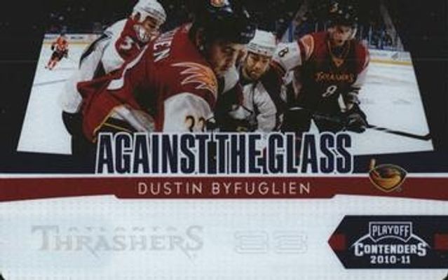 2010 Contenders #12 Against The Glass
