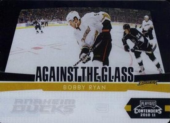 2010 Contenders #18 Against The Glass