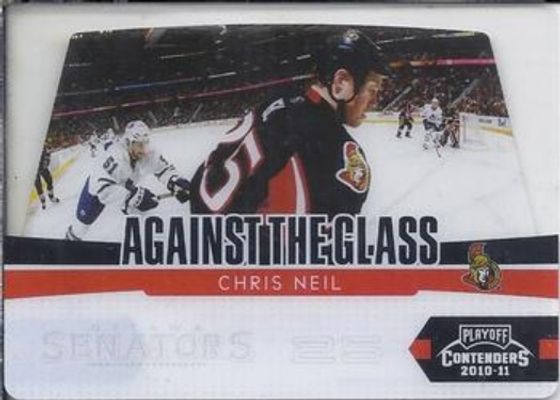 2010 Contenders #10 Against The Glass