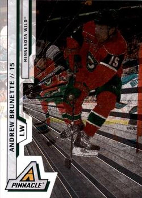 Andrew Brunette 2010 Pinnacle #103 Rink Collection RAW