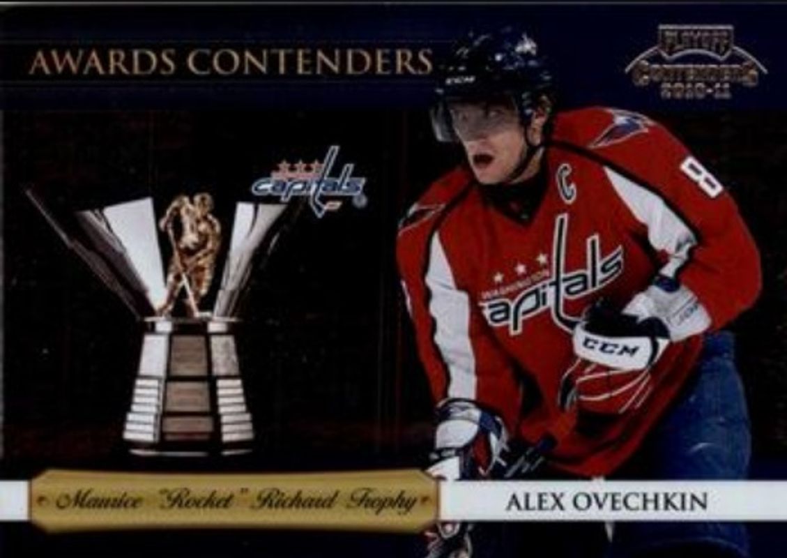Alexander Ovechkin 2010 Contenders #15 Awards Contenders RAW