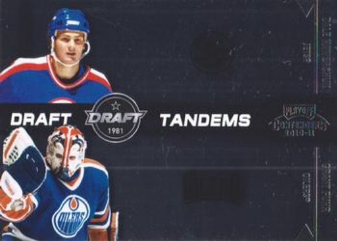 Dale Hawerchuk / Grant Fuhr 2010 Contenders #3 Draft Tandems RAW