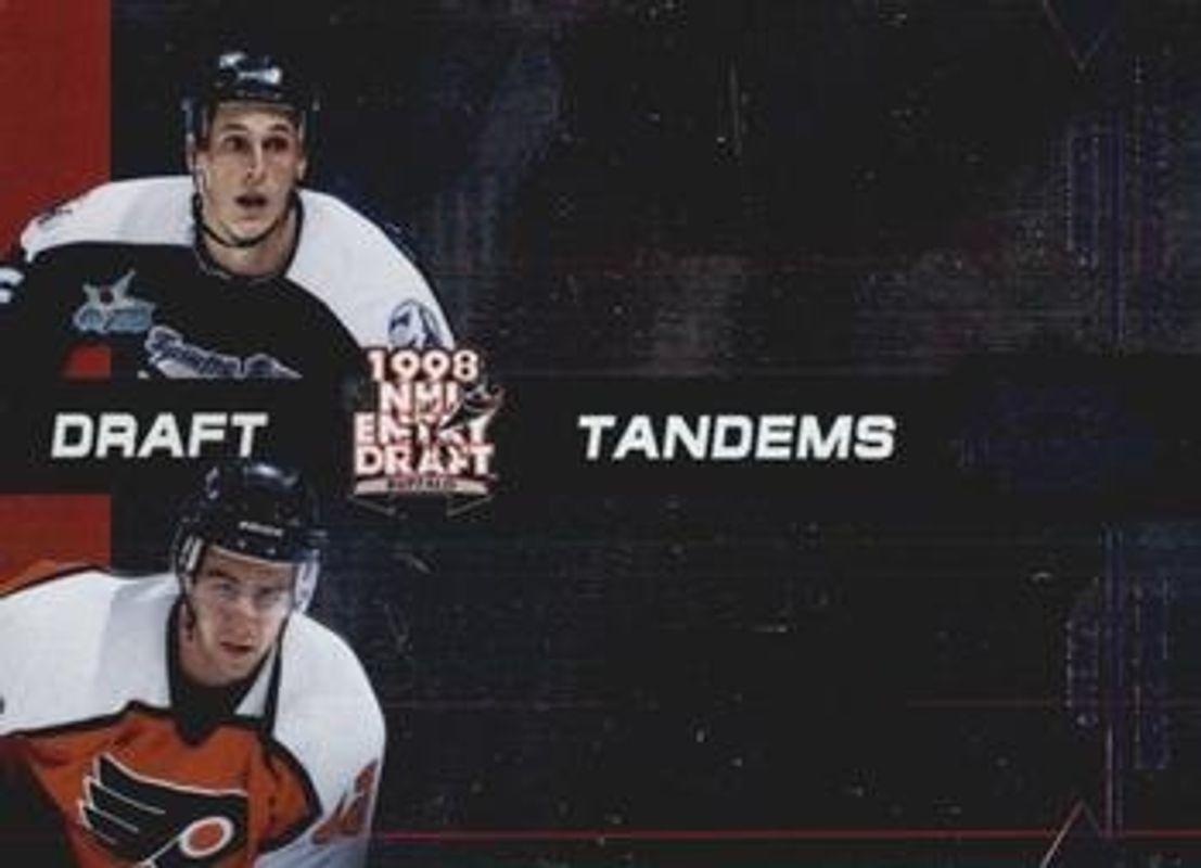 Simon Gagne / Vincent Lecavalier 2010 Contenders #13 Draft Tandems - Purple /100 RAW