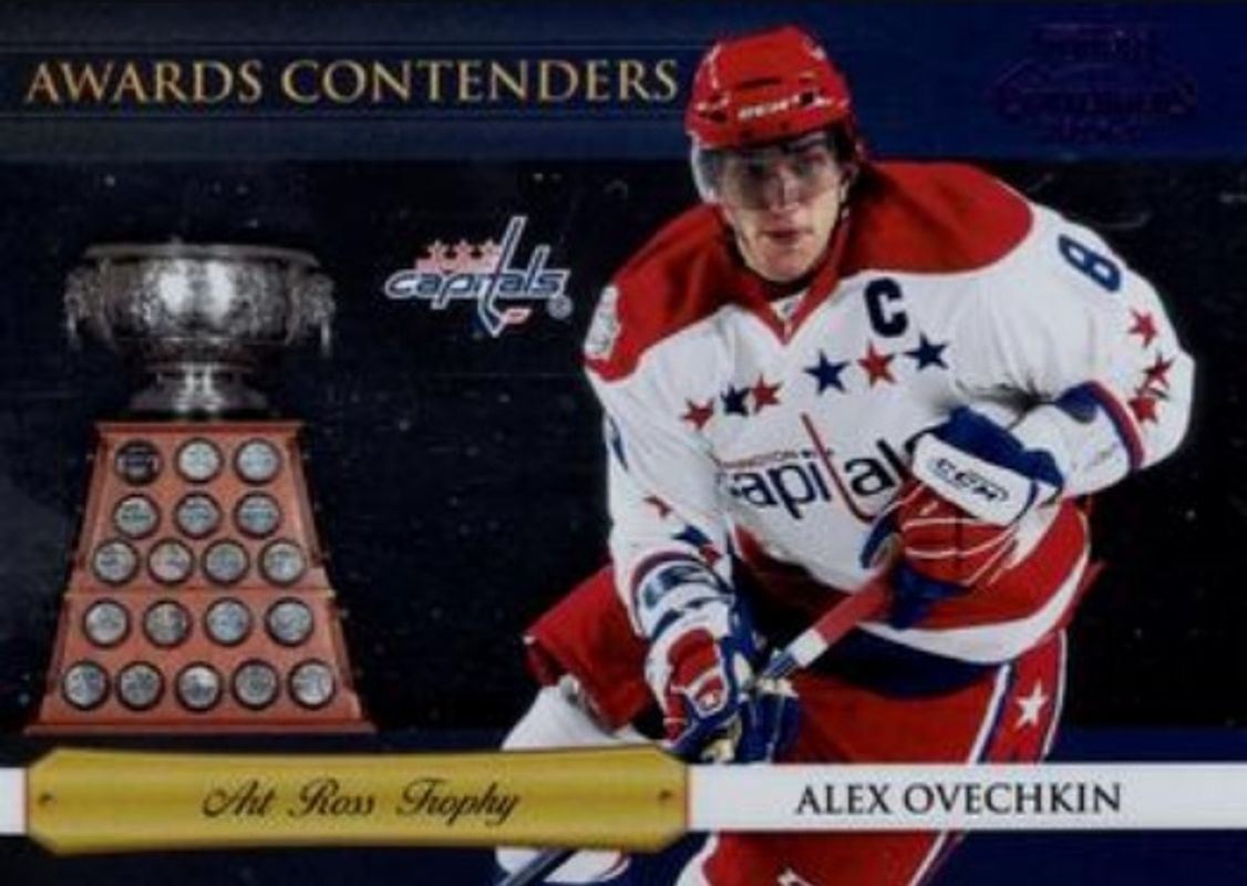 Alexander Ovechkin 2010 Contenders #19 Awards Contenders - Purple /100 RAW