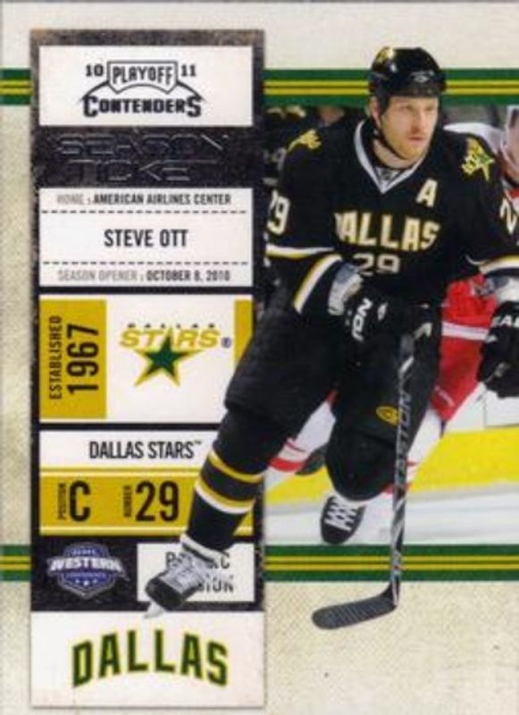 Steve Ott 2010 Contenders #66 Base RAW