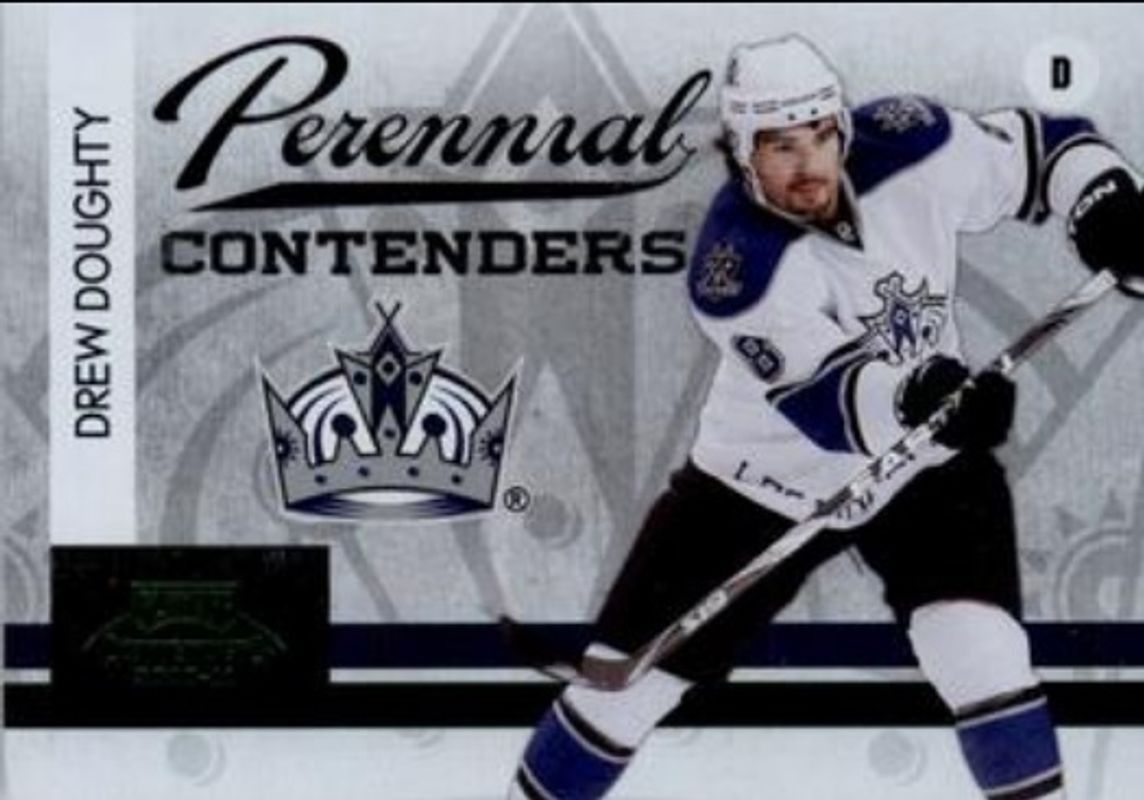 Drew Doughty 2010 Contenders #4 Perennial Contenders Green /50 RAW