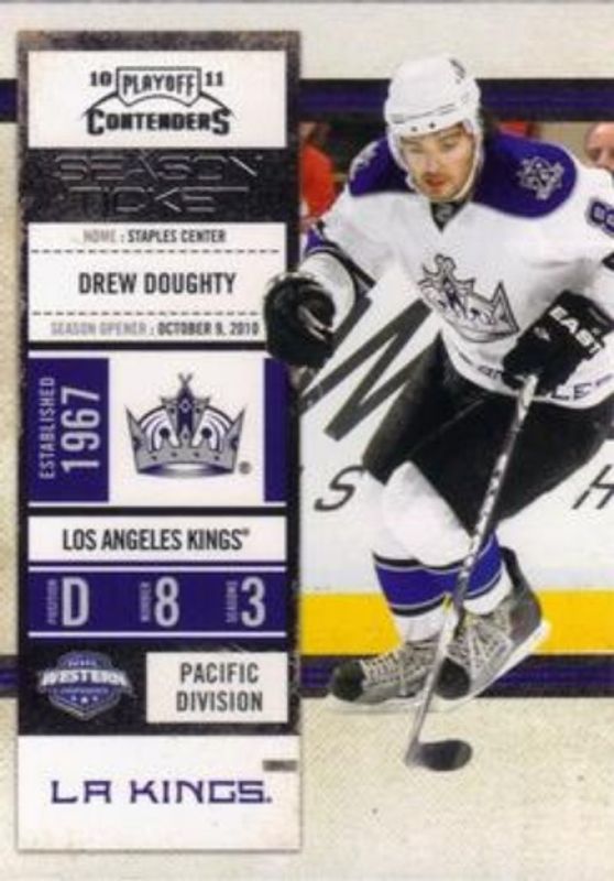 Drew Doughty 2010 Contenders #9 Base RAW