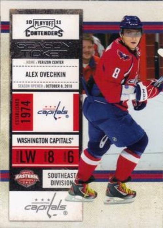 Alexander Ovechkin 2010 Contenders #40 Base RAW