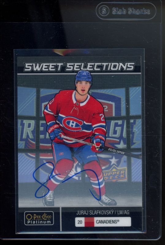 2024 O-Pee-Chee Platinum #SS-6 2022-23 Update Sweet Selections Rainbow Auto