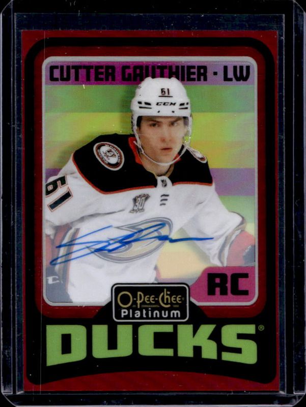 2024 O-Pee-Chee Platinum #R88 Retro Auto Red