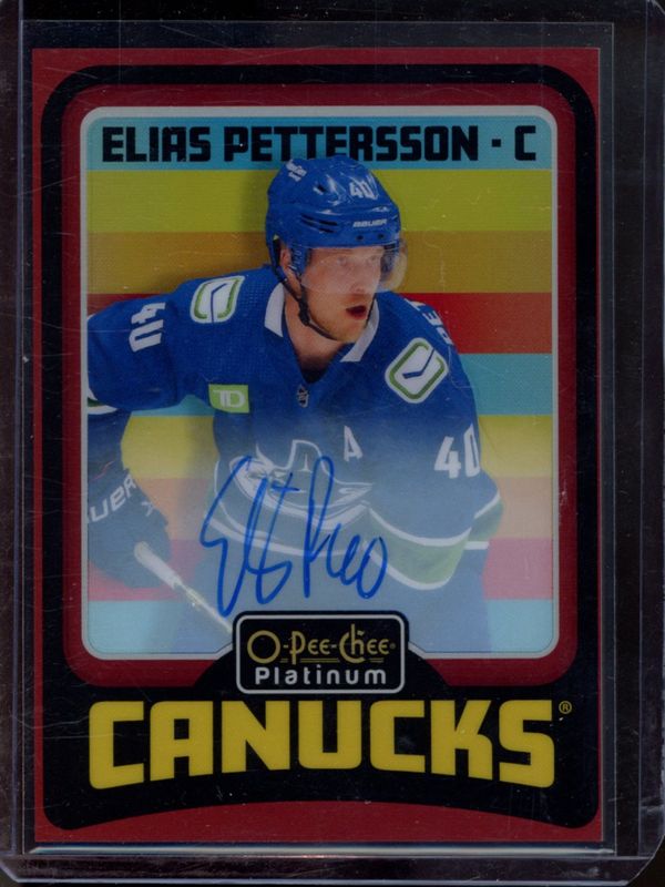2024 O-Pee-Chee Platinum #R15 Retro Auto Red