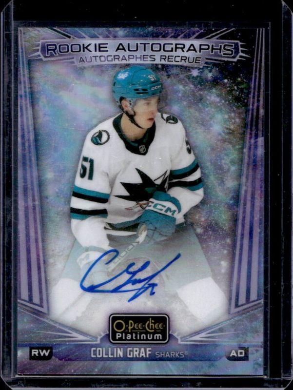 2024 O-Pee-Chee Platinum #R-CG Rookie Auto - Cosmic /50