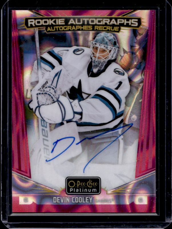 2024 O-Pee-Chee Platinum #R-CO Rookie Auto - Pink Magma