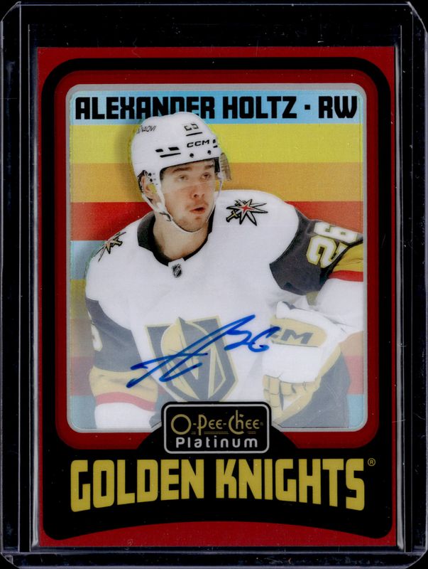 2024 O-Pee-Chee Platinum #R60 Retro Auto Red