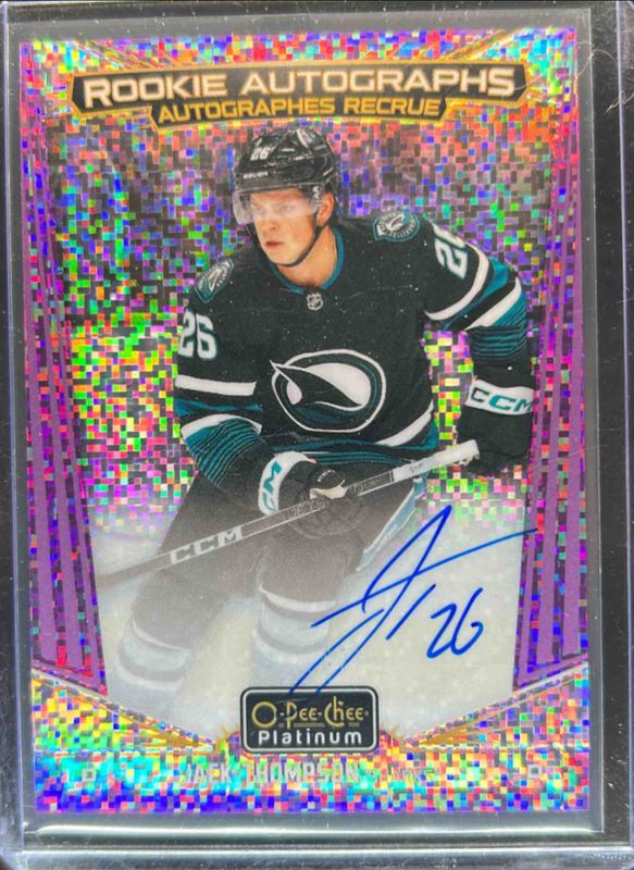 2024 O-Pee-Chee Platinum #R-JT Rookie Auto - Violet Pixels /65