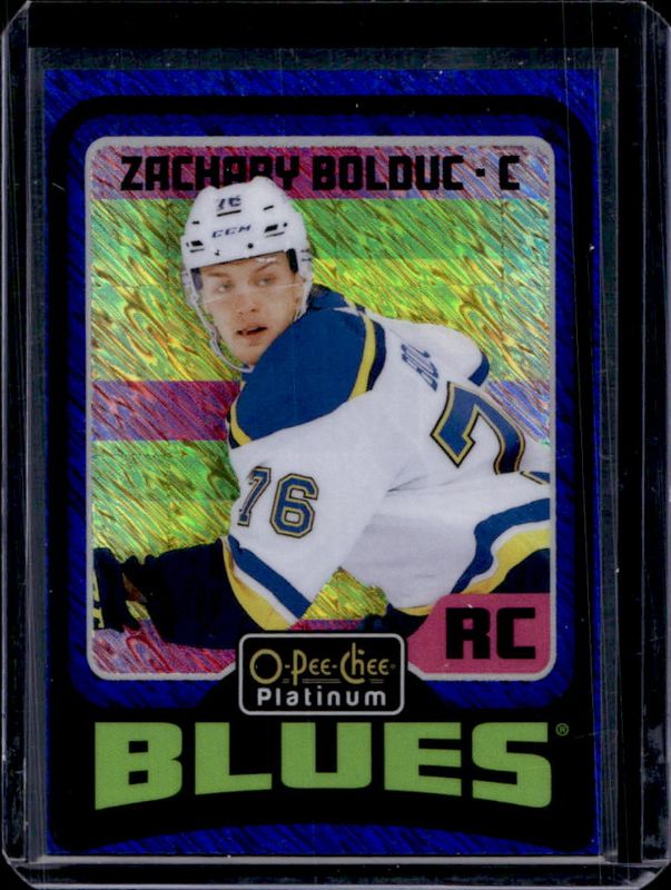 2024 O-Pee-Chee Platinum #R74 Retro - Blue Luster /100
