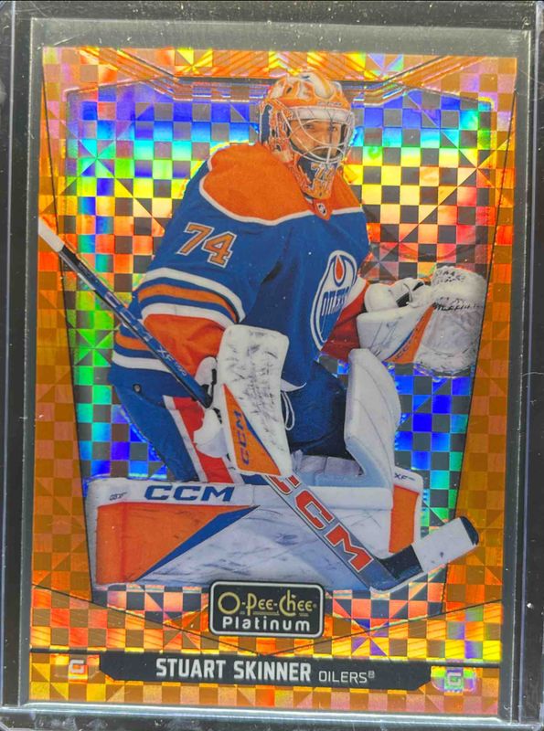 2024 O-Pee-Chee Platinum #105 Orange Checkers /25