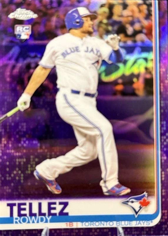 2019 Topps Chrome #2 Purple Refractor /299 (Batting)