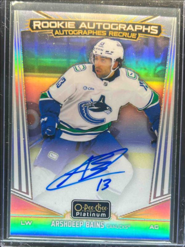 2024 O-Pee-Chee Platinum #R-AB Rookie Auto - Rainbow