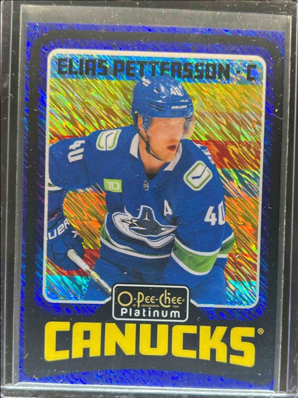 2024 O-Pee-Chee Platinum #R15 Retro - Blue Luster /100