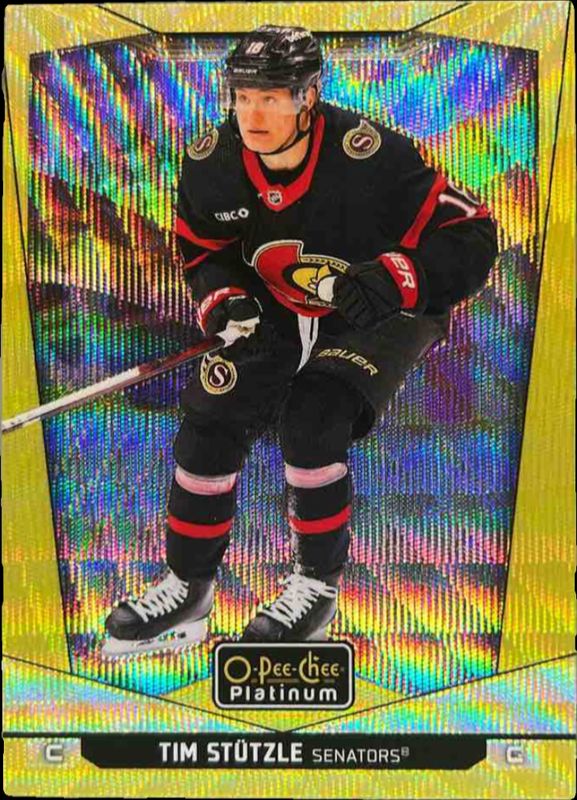 2024 O-Pee-Chee Platinum #195 Neon Yellow Surge