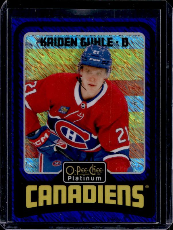 2024 O-Pee-Chee Platinum #R61 Retro - Blue Luster /100