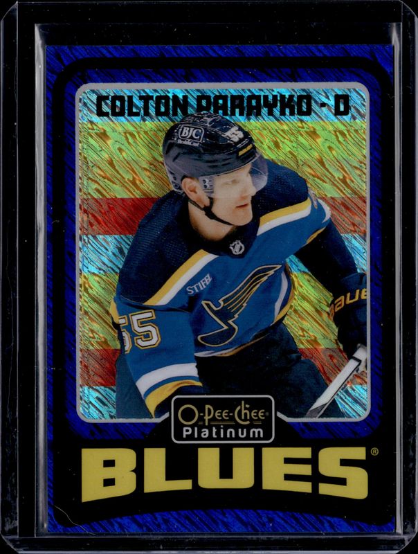 2024 O-Pee-Chee Platinum #R44 Retro - Blue Luster /100