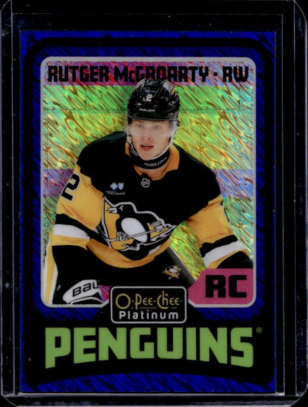 2024 O-Pee-Chee Platinum #R95 Retro - Blue Luster /100