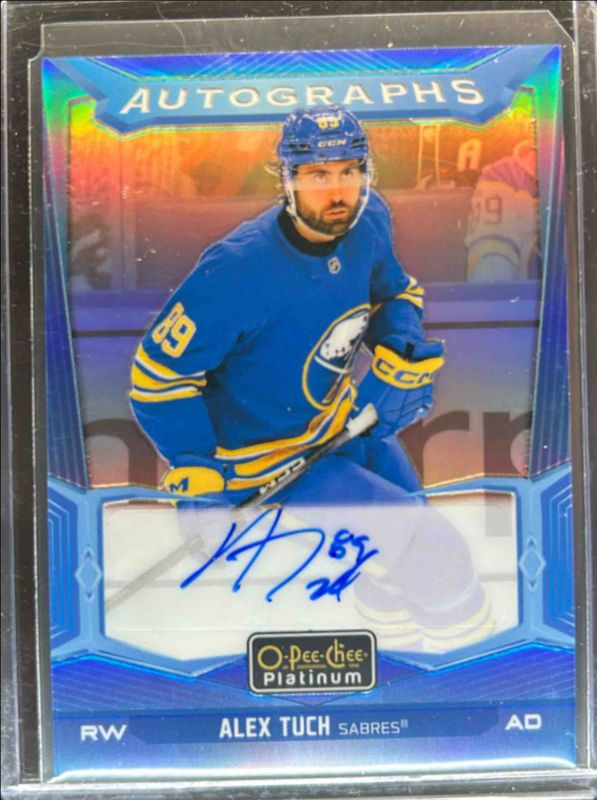 2024 O-Pee-Chee Platinum #BA-AT Blue Rainbow Autographs