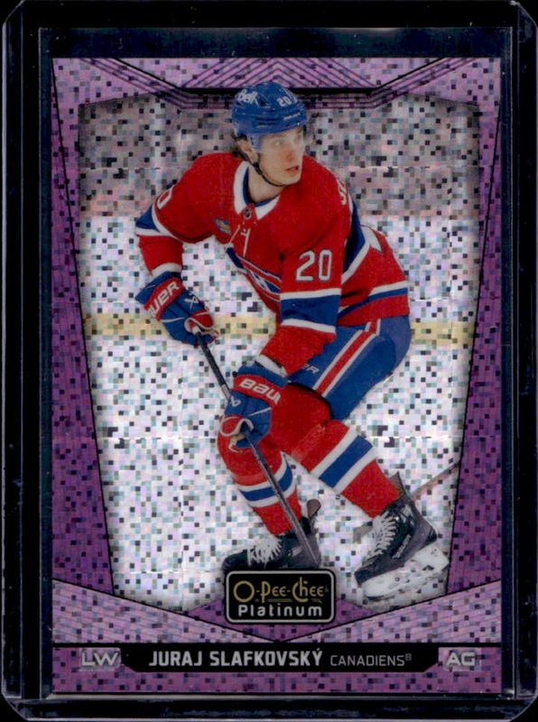 2024 O-Pee-Chee Platinum #104 Violet Pixels /299