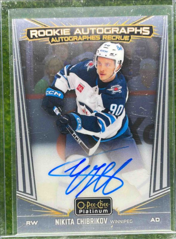 Nikita Chibrikov 2024 O-Pee-Chee Platinum #R-NC Rookie Auto RAW