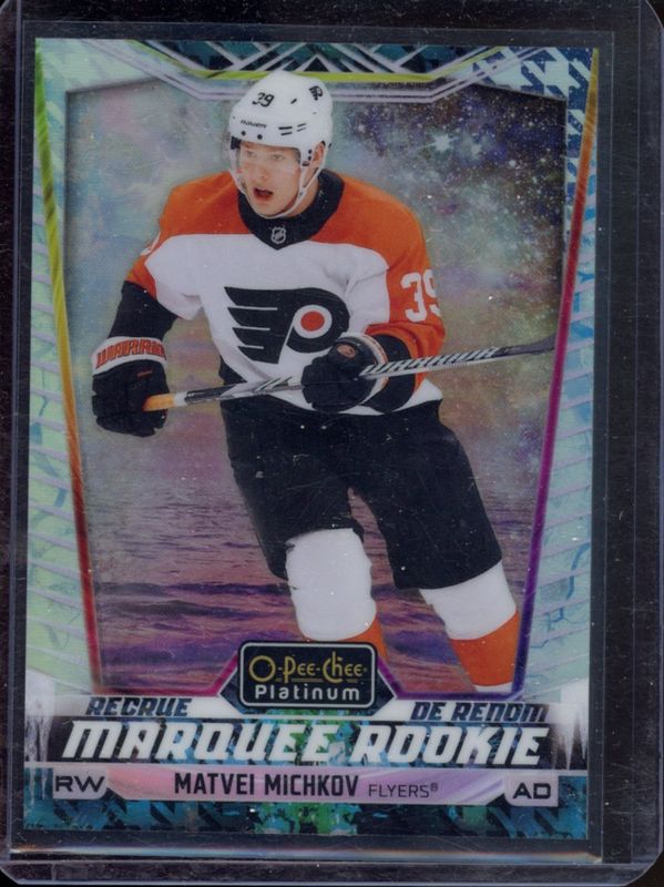 Matvei Michkov 2024 O-Pee-Chee Platinum #264 Base Mixed Media Variations Rookie RAW